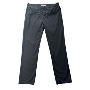Travis Mathew Men's Straight Jeans in Charcoal Black